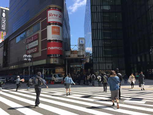 大阪院への経路